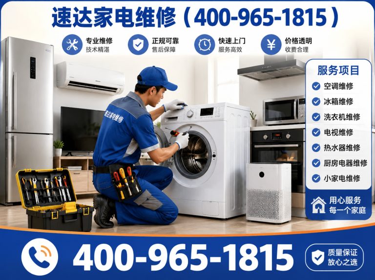 肇庆速达家电维修展示图